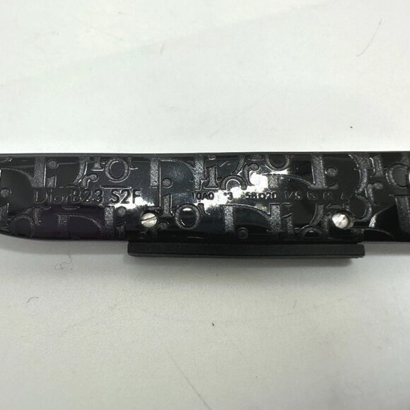 Dior B23S2F Wellington rectangular shape Logo Oblique sunglasses Plastic Black - Picture 6 of 14